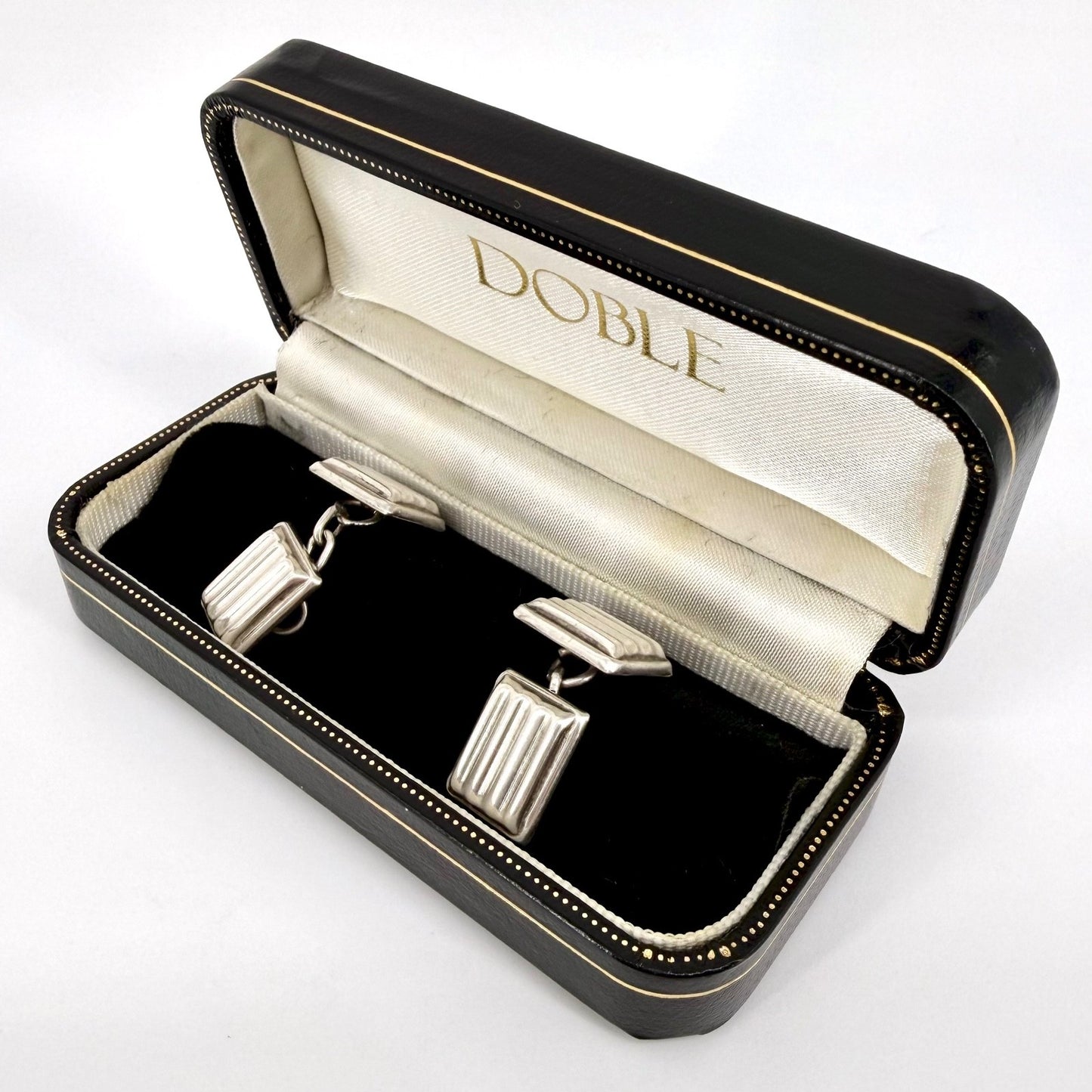 Vintage Solid Silver Cufflinks – Hallmarked London 1946 – RM Ltd