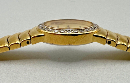 Accurist Diamond Ladies Wristwatch (Model LB 030G) for Spares or Repair