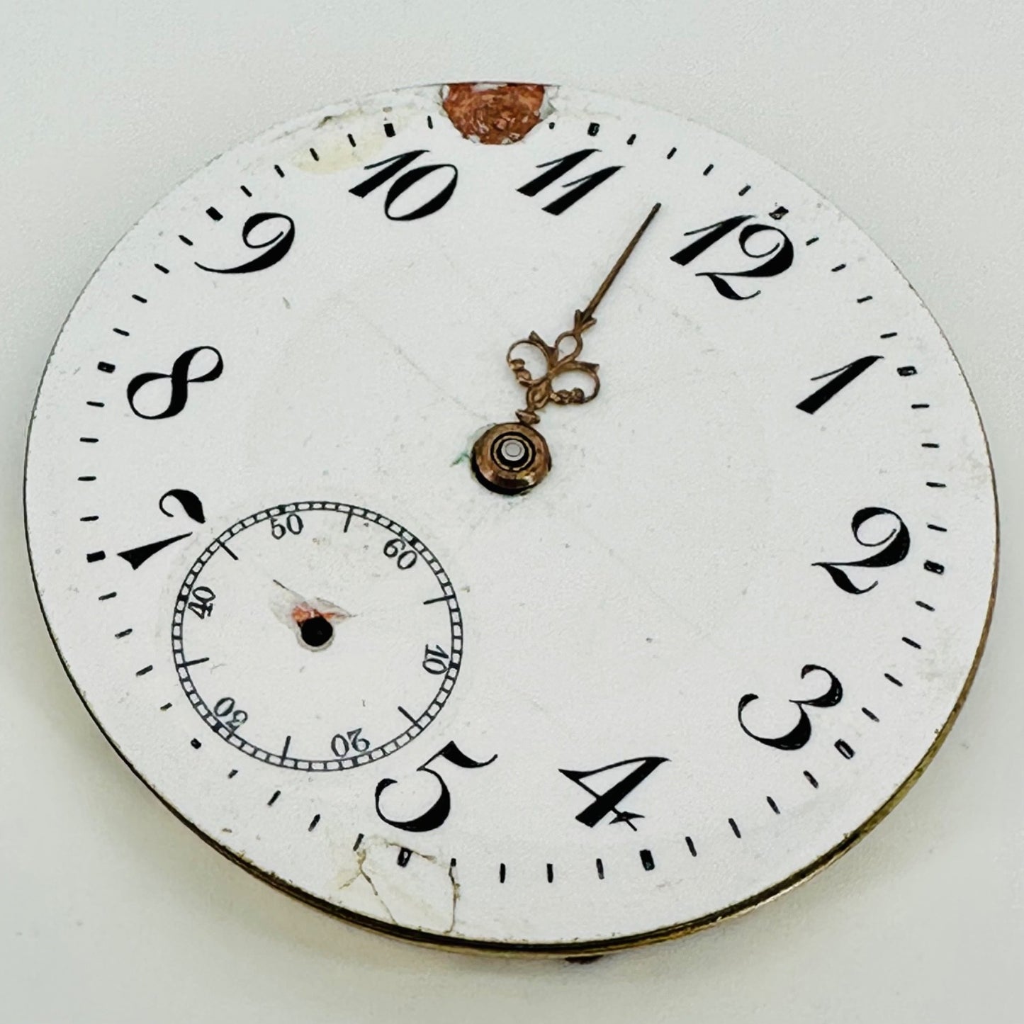 Antique DOM Pocket Watch Movement – 42mm – Stem Wound – Spares/Repair