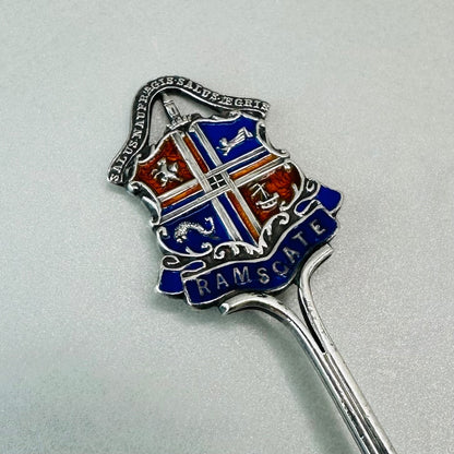 Antique 1906 Sterling Silver Teaspoon – Birmingham Hallmarked by Robert Chandler