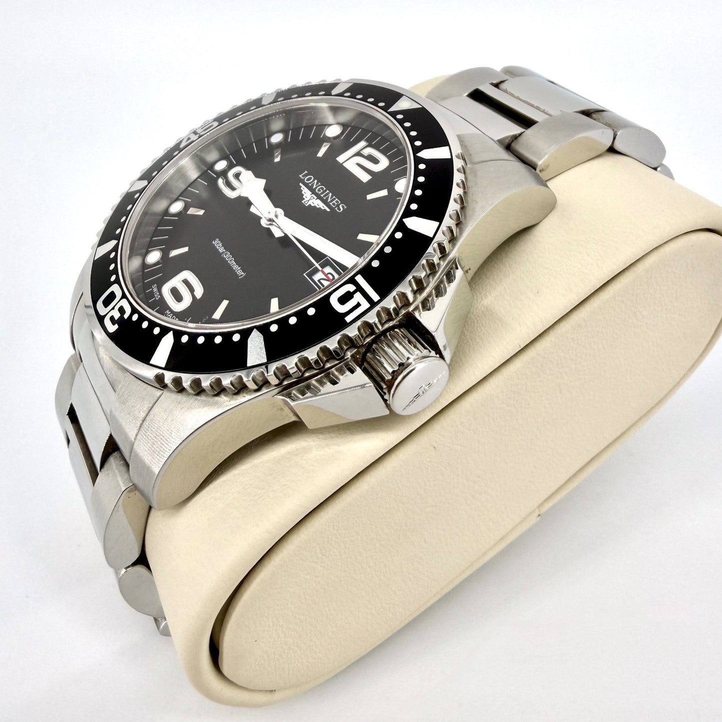 Longines HydroConquest Quartz Diver Watch - L3.740.4.56.6 - Box & Papers