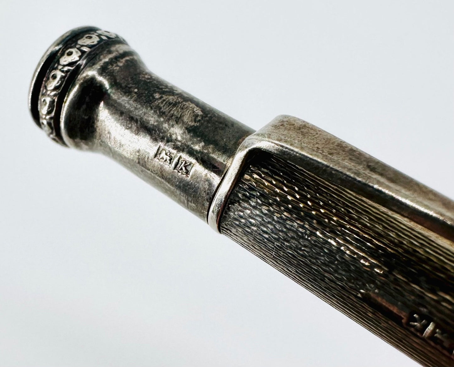 Vintage Sterling Silver Propelling Pencil – Cohen & Charles, Birmingham 1959