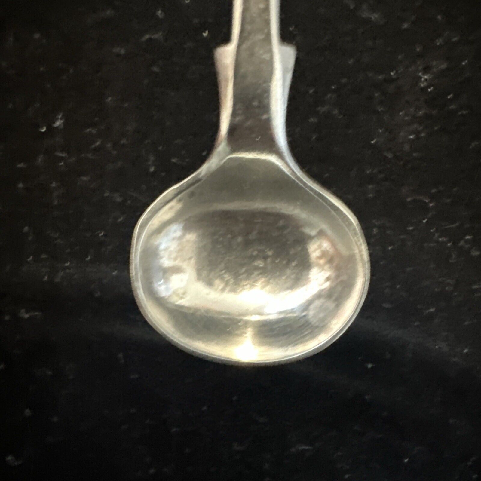 Antique Silver Plate Salt Spoon