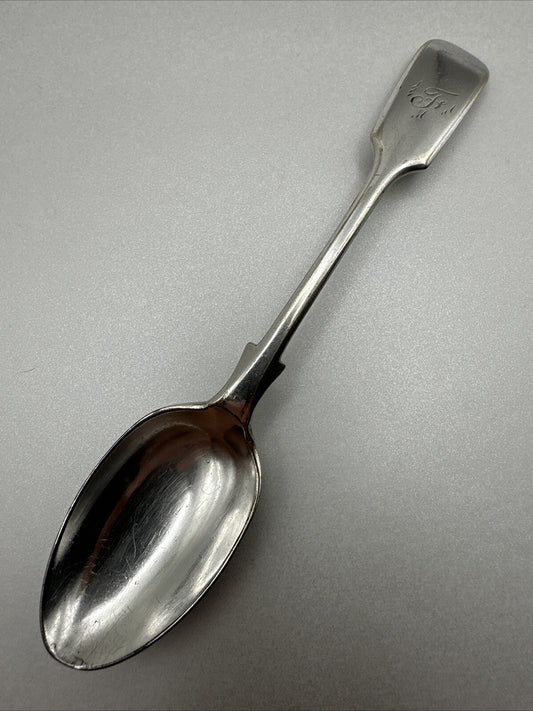 Antique Silver Plated Spoon - Deykin & Sons