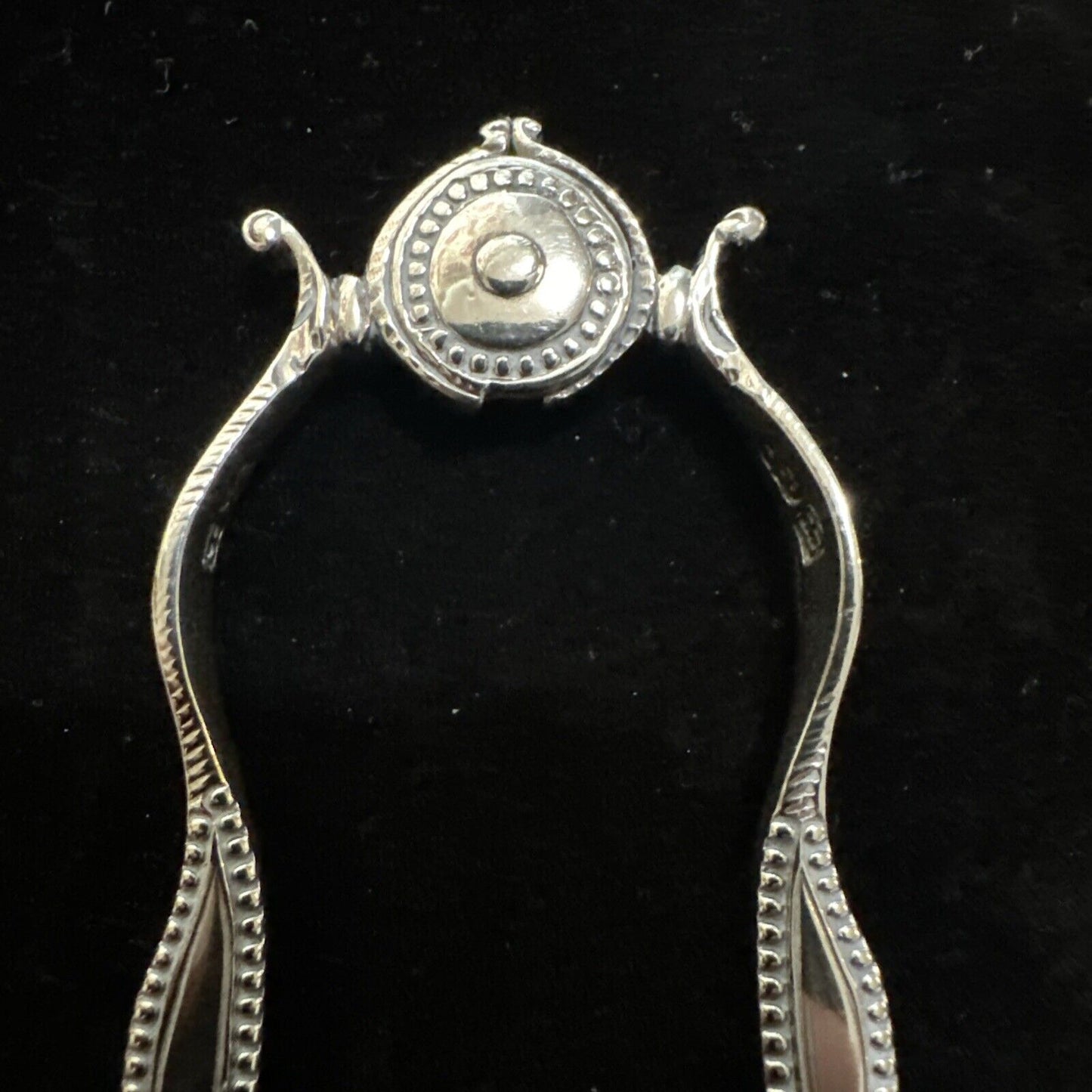 Antique Silver Sprung Sugar Tongs - 1770 to 1784