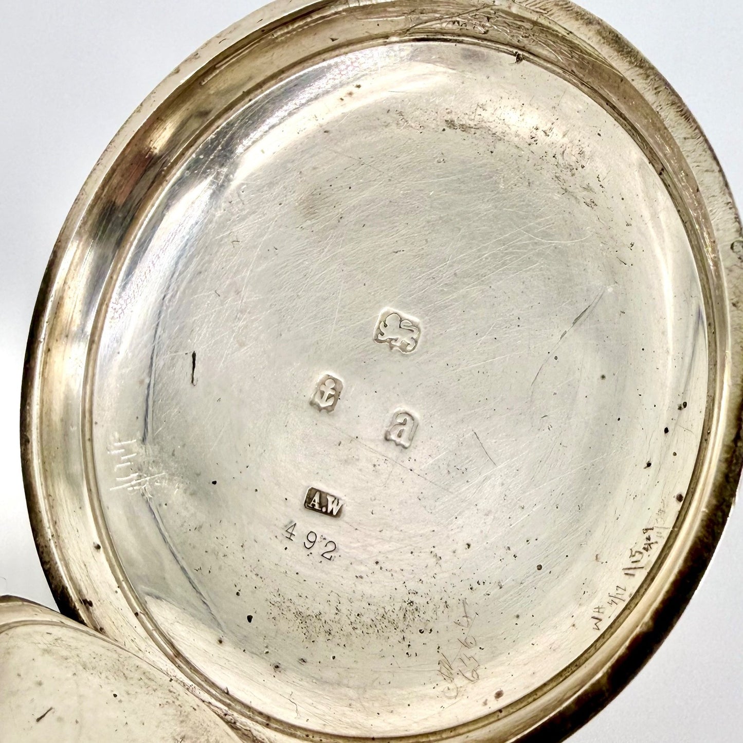 Antique Silver Pocket Watch - Birmingham 1900, Alfred Wigley – Working