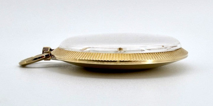 Vintage Caravelle Pocket Watch – 7 Jewel Japanese Movement - Working