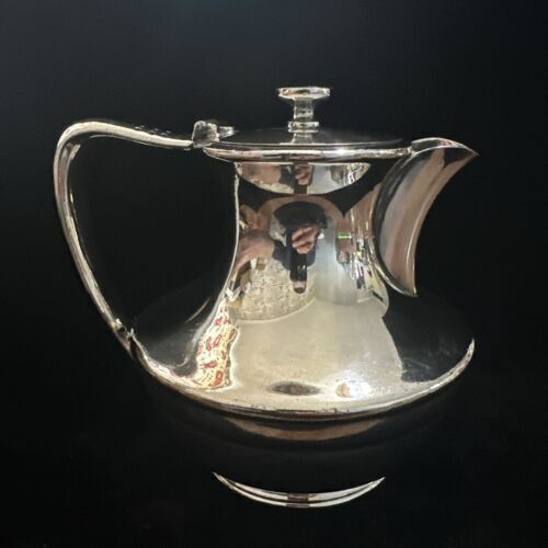 Antique Silver Plated Teapot - James Dixon & Sons - EPBM