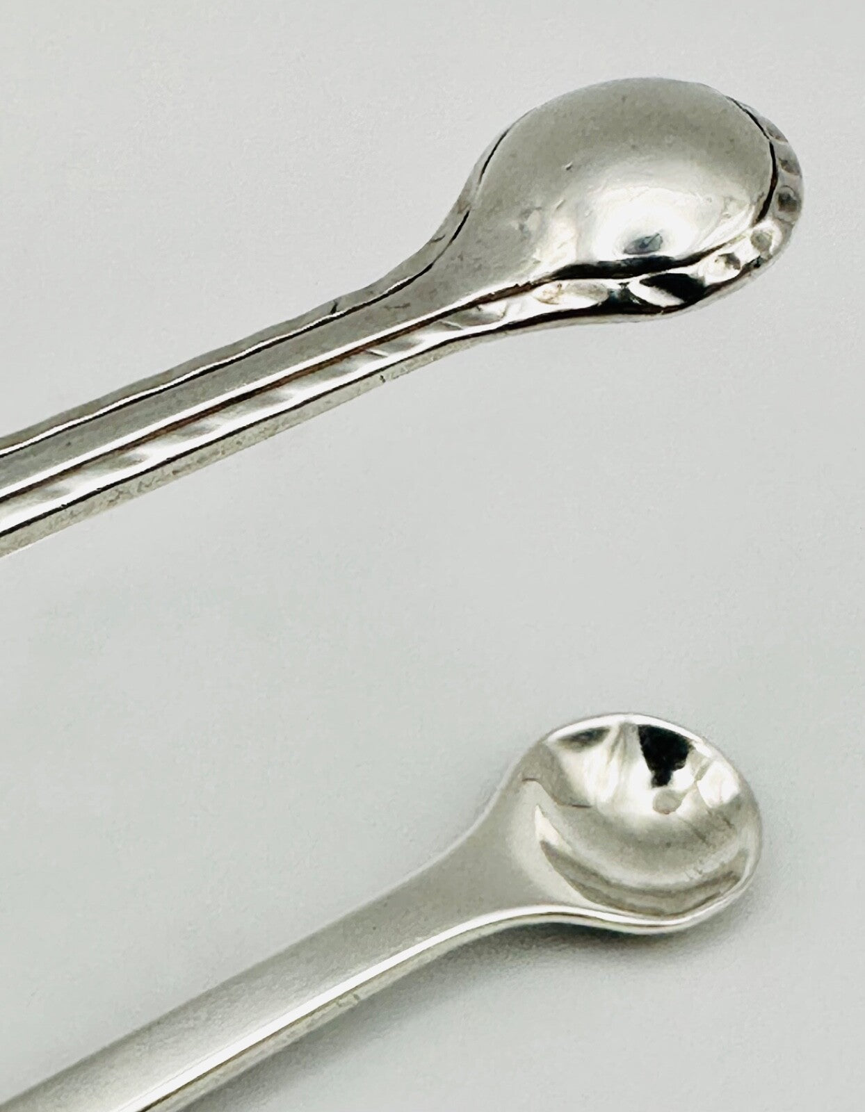 Antique Sterling Silver Sugar Tongs – c.1820–1840
