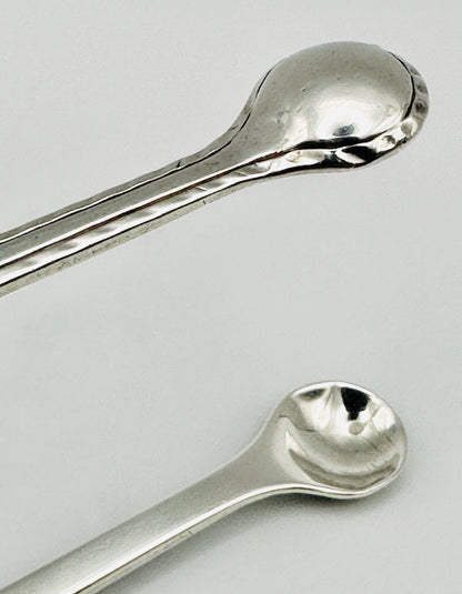 Antique Sterling Silver Sugar Tongs – c.1820–1840