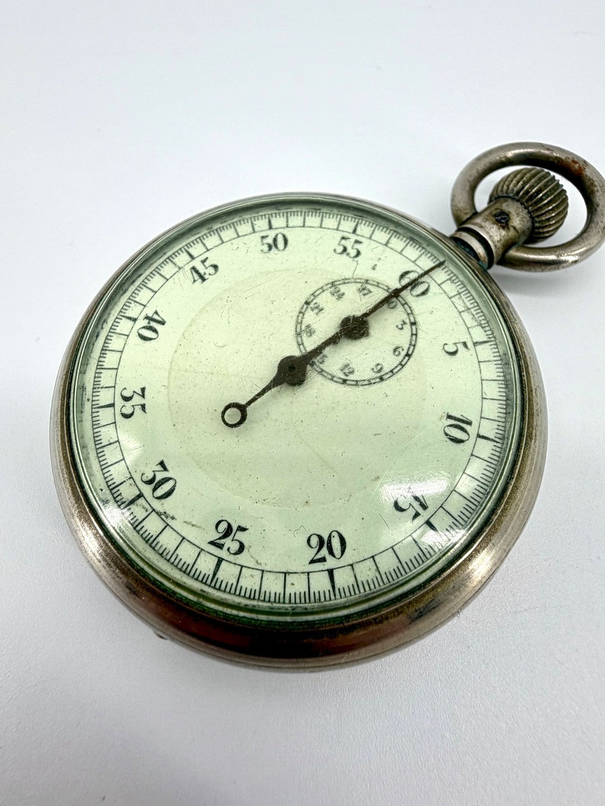 Antique Mechanical Stopwatch – c. Early 20th Century - Working