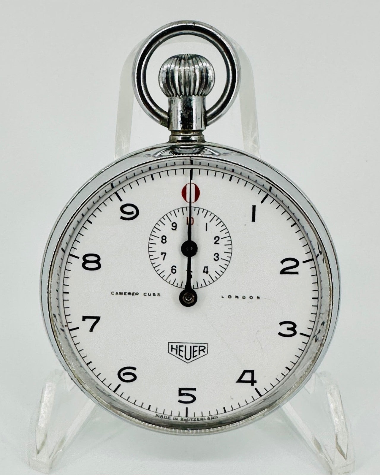 Vintage Ed. Heuer & Co. Mechanical Stopwatch – Camerer Cuss London – Swiss Made