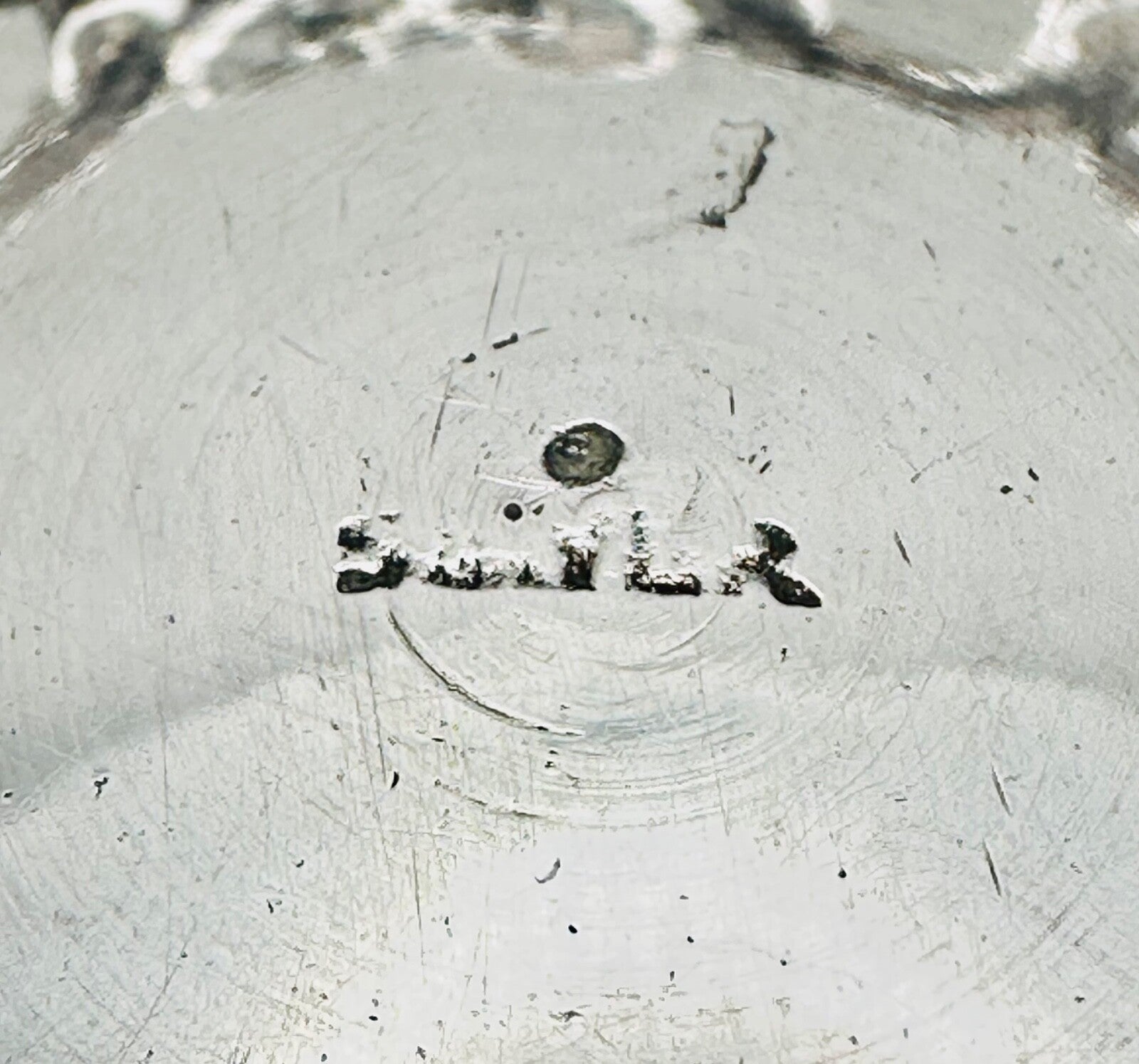 Antique Silver Bowl - 72.8g Stamped Silver