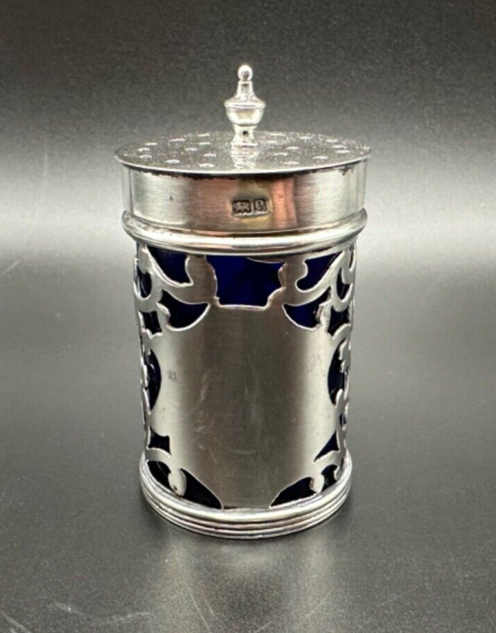 Antique Silver Pepper Pot - Birmingham 1904 Marples & Co