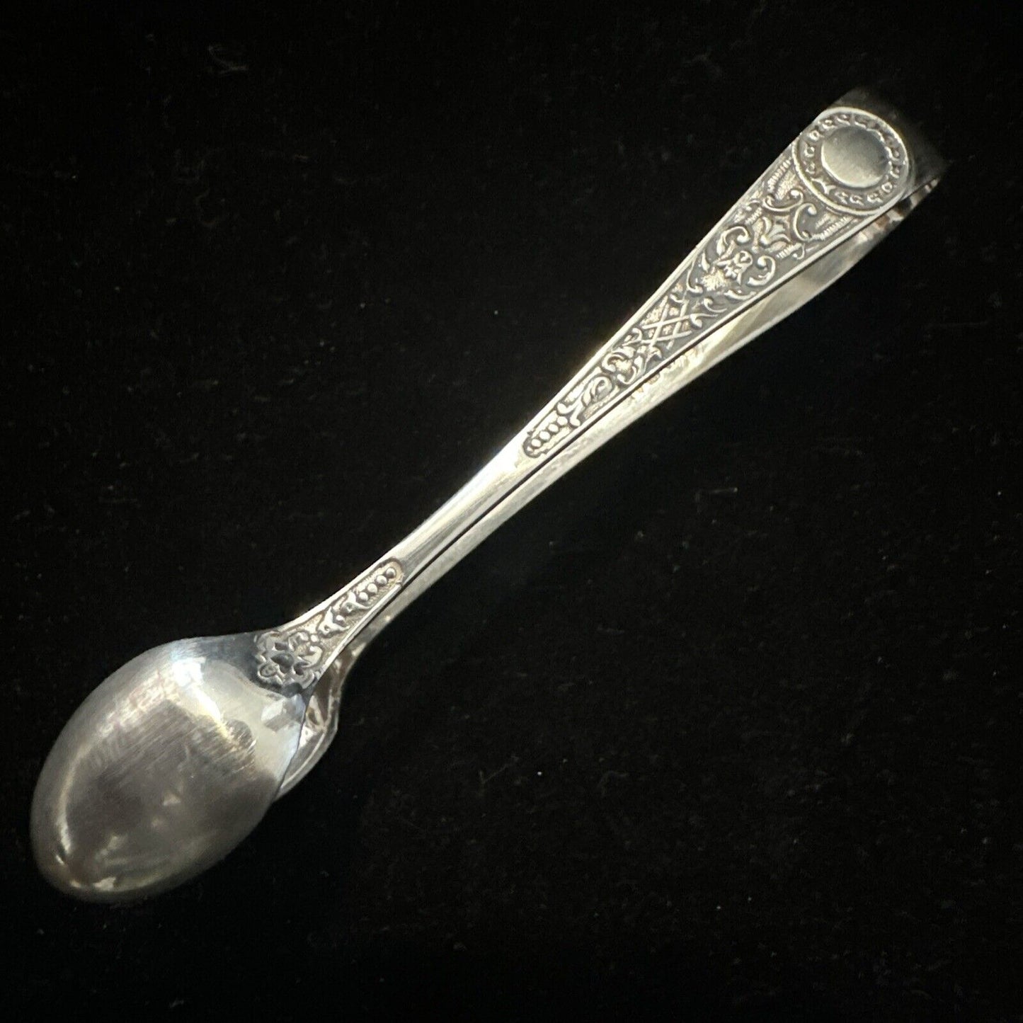 Antique Silver Plate Sugar Tongs