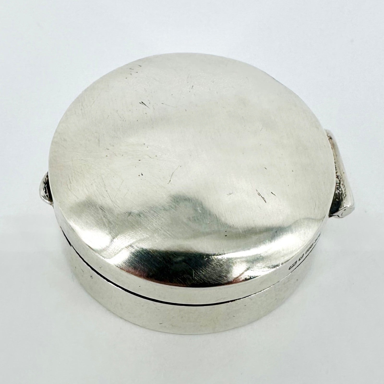 Vintage Silver Pill Pot – Ari D Norman – London 1987 – 11.25g