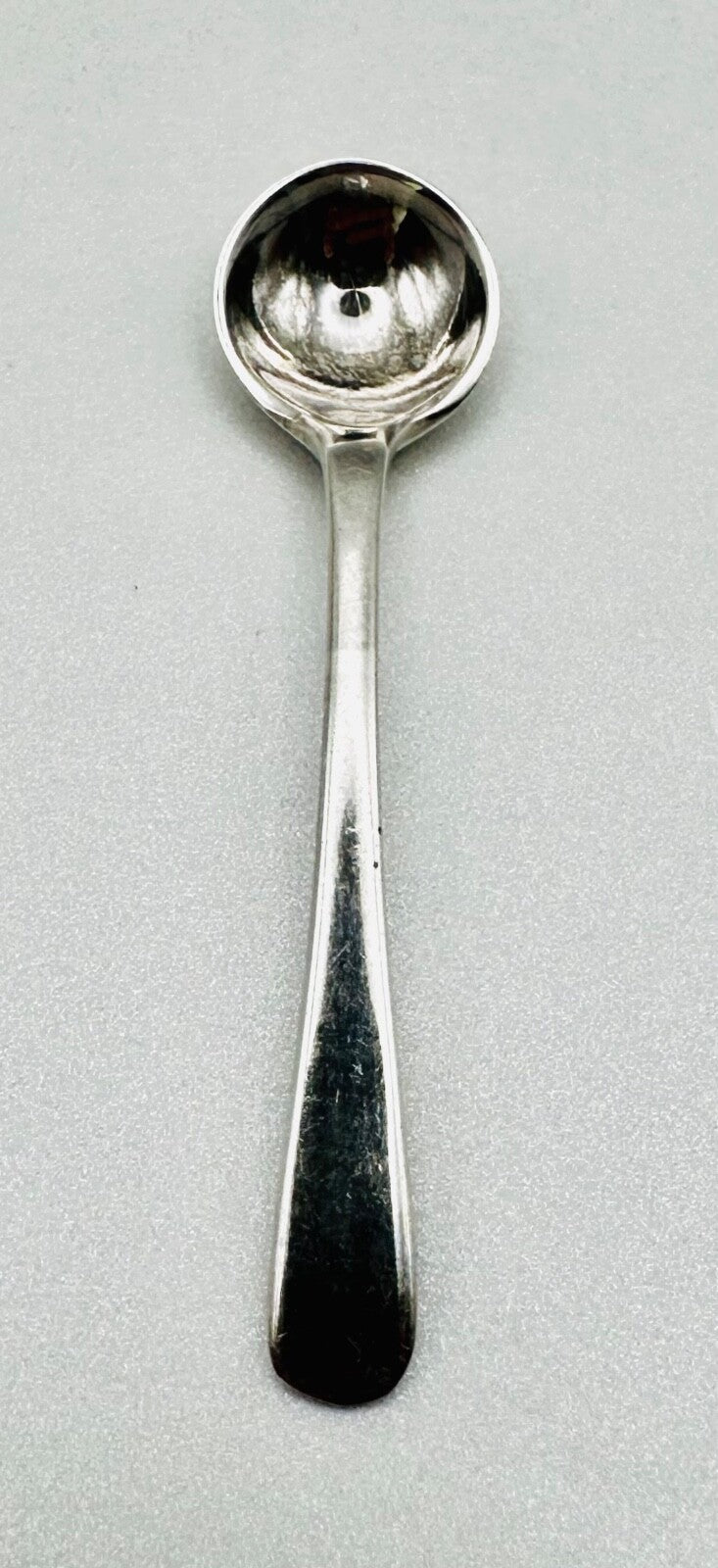 Vintage Silver Salt Spoon – Hallmarked Birmingham 1958 – John Rose