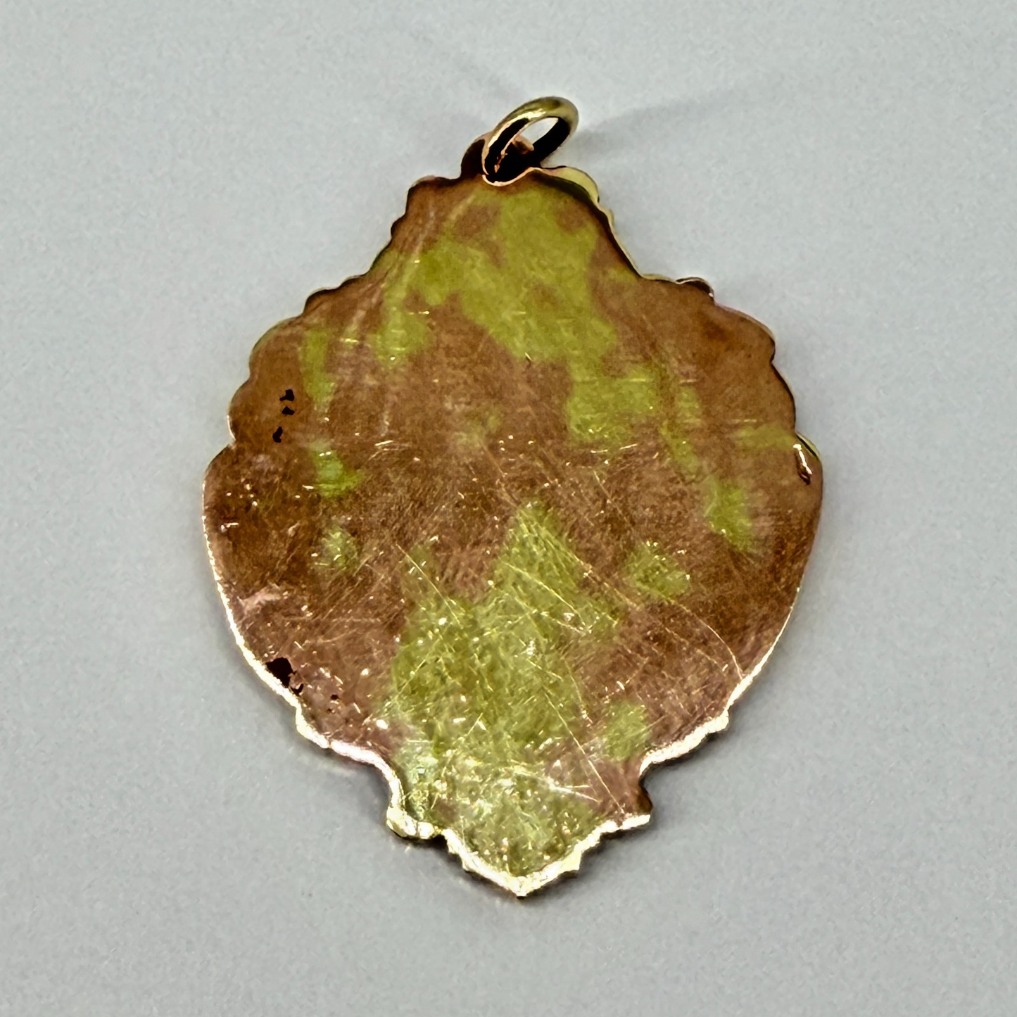 Antique Decorative Fob Medal / Pendant – Shield Design