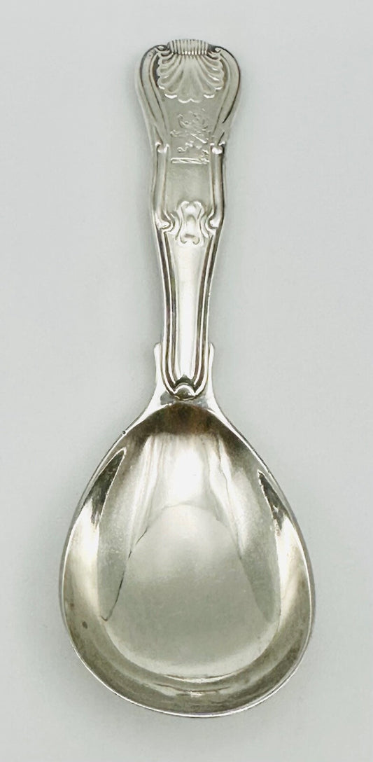 Antique Silver Tea Caddy Spoon – London 1821 – Eley & Fearn
