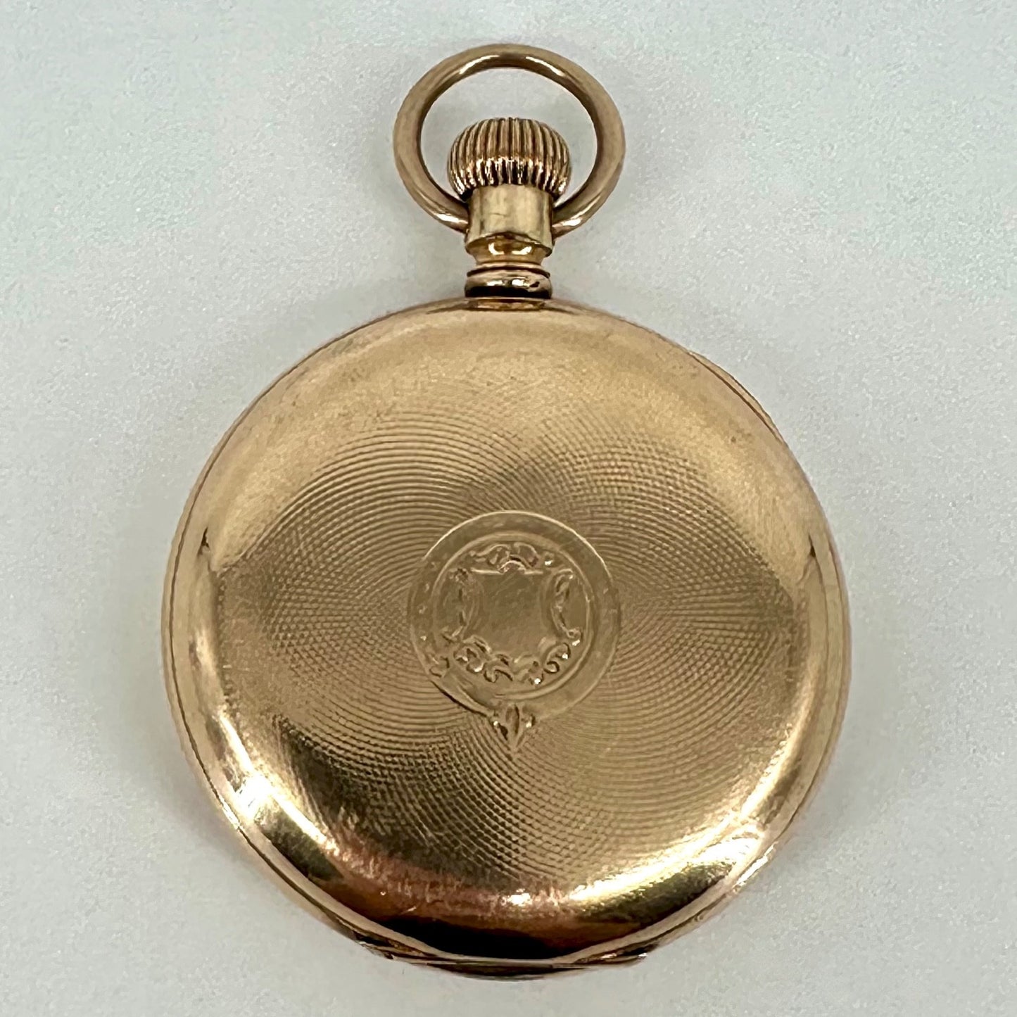 Antique Waltham Pocket Watch – 14ct Gold Plated Case – Working – c.1898