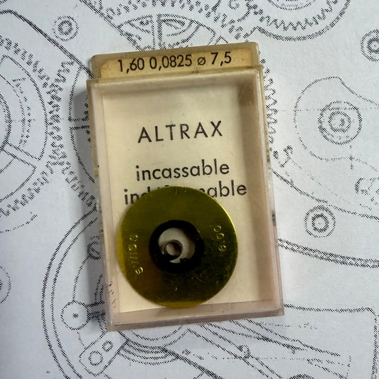 Altrax Mainspring – 1.60 x 0.0825 x 7.5mm – Incassable / Unbreakable