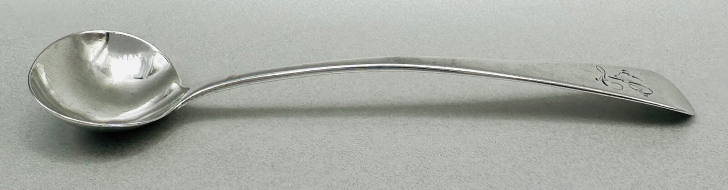 Antique Sterling Silver Salt Spoon by John Lias – London 1806