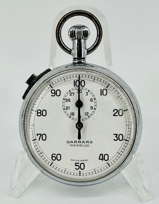 Vintage Garrard Swiss Made Stopwatch – Good Working Order