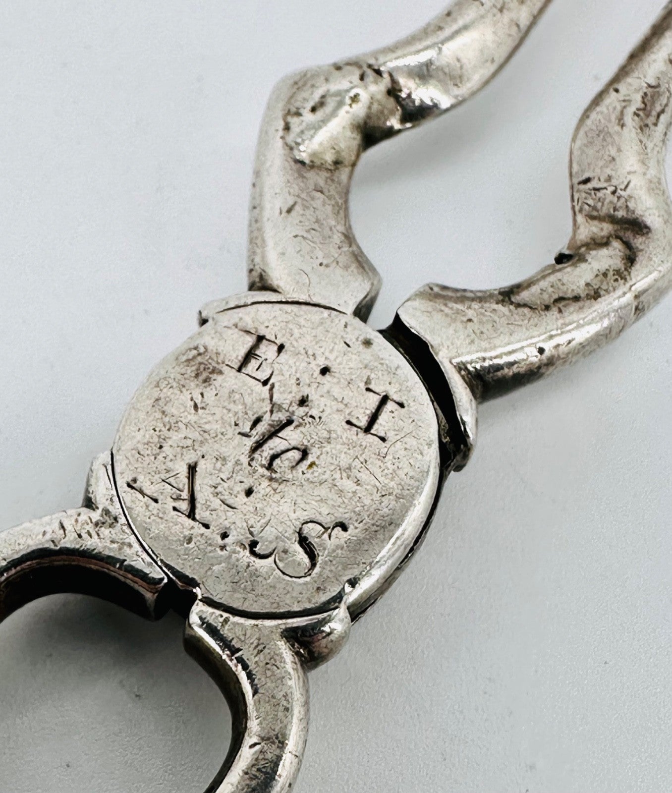 Antique Silver Sugar Nips – Richard Crossley c.1782–1813