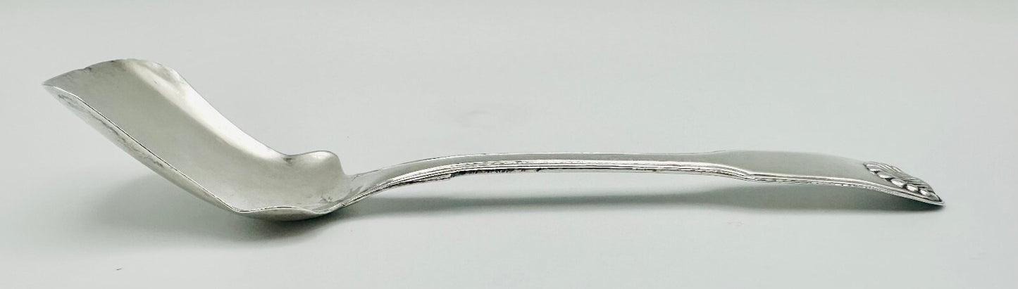 Antique Silver Tea Caddy Spoon – Birmingham 1843 – George Unite – Shovel Form