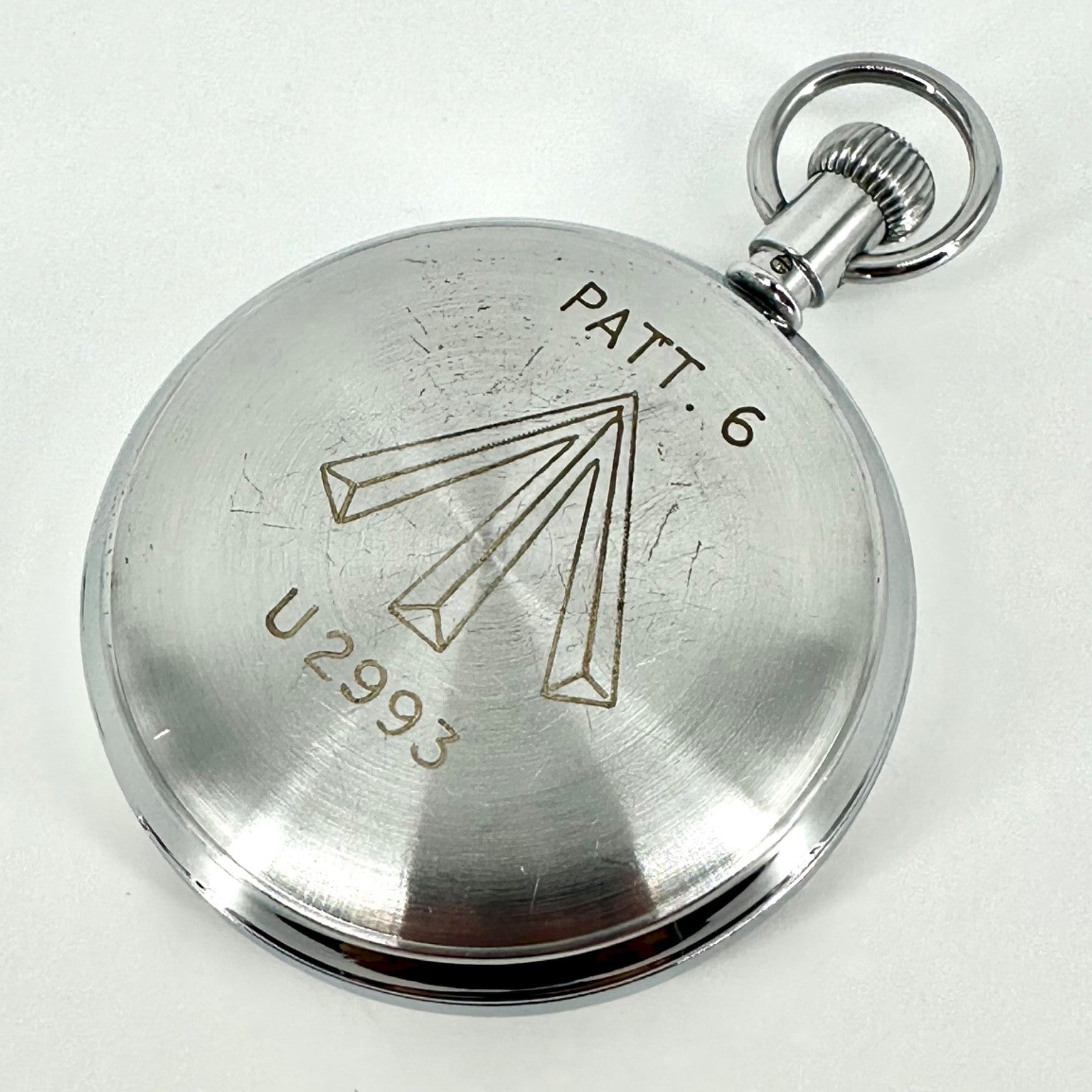 Waltham Admiralty Pattern No.6 Military Stopwatch, WW2 c.1943 - Working