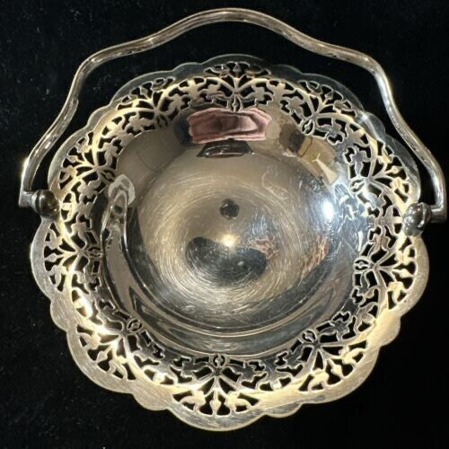 Antique Silver Plate Bon Bon Dish - Regis Plate EPNS N1838