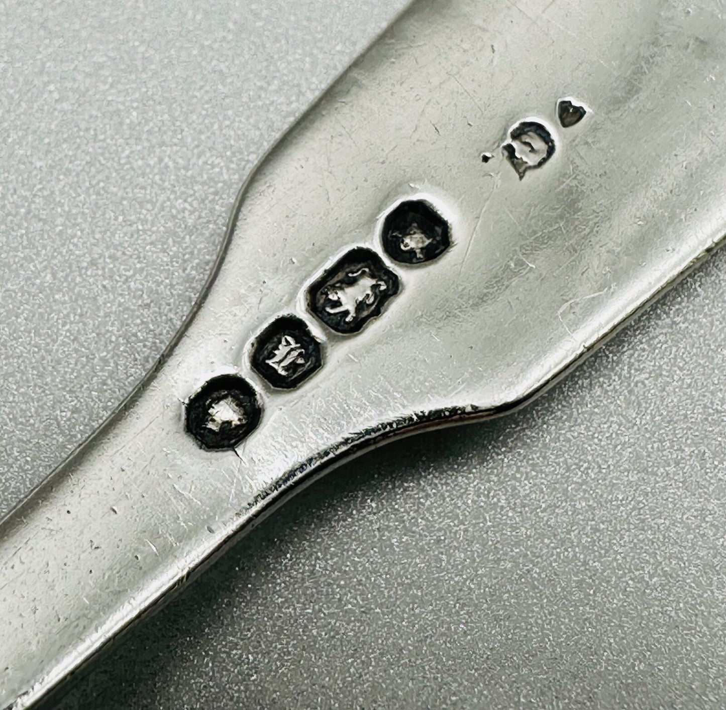 Antique Silver Sugar Sifter Spoon - London 1846 by Chawner & Co.