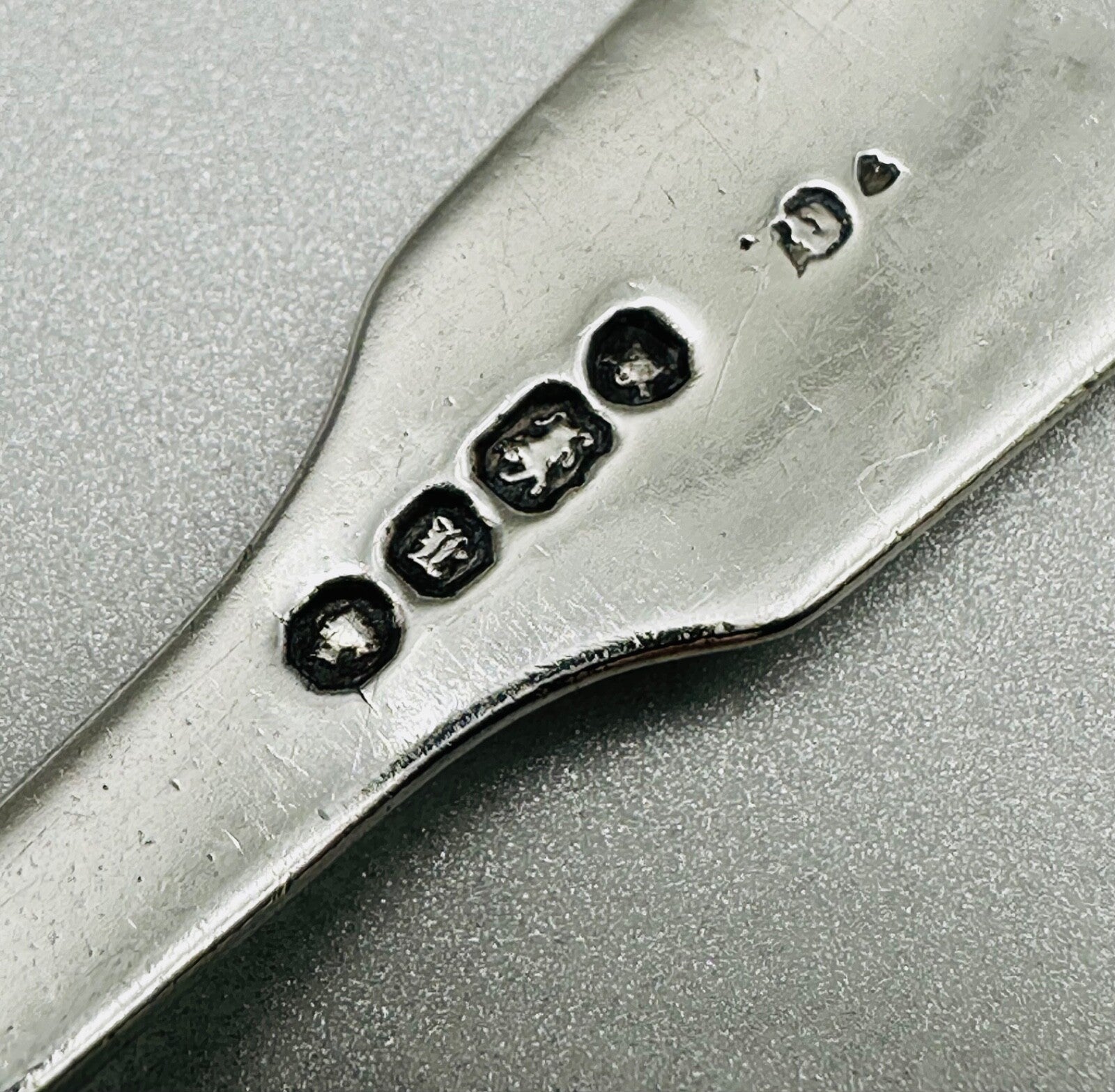 Antique Silver Sugar Sifter Spoon - London 1846 by Chawner & Co.