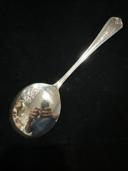 Antique Silver Plate Serving Spoon - Ell Ware - EPNS