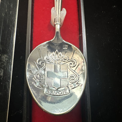 Boxed Vintage French Samoens Souvenir Spoon