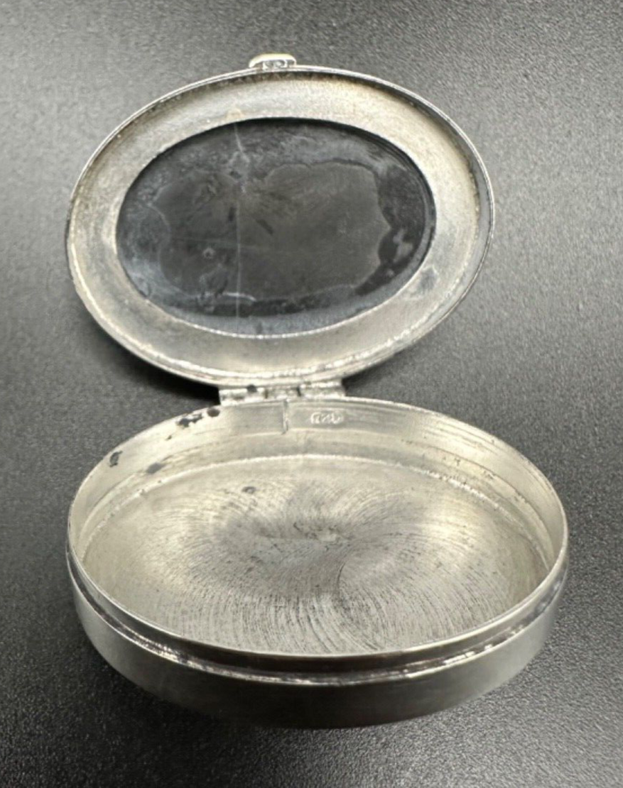 Vintage Silver 925 Small Pill Box