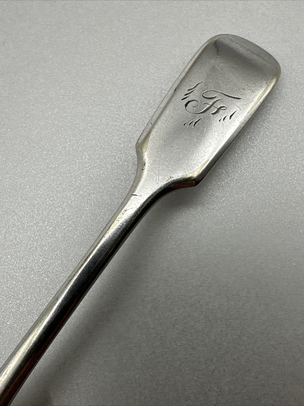 Antique Silver Plated Spoon - Deykin & Sons