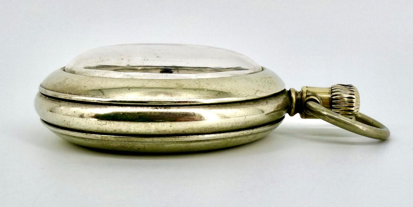 Antique “The Waterbury Watch Co.” Pocket Watch – Working – Series J - c.1890s