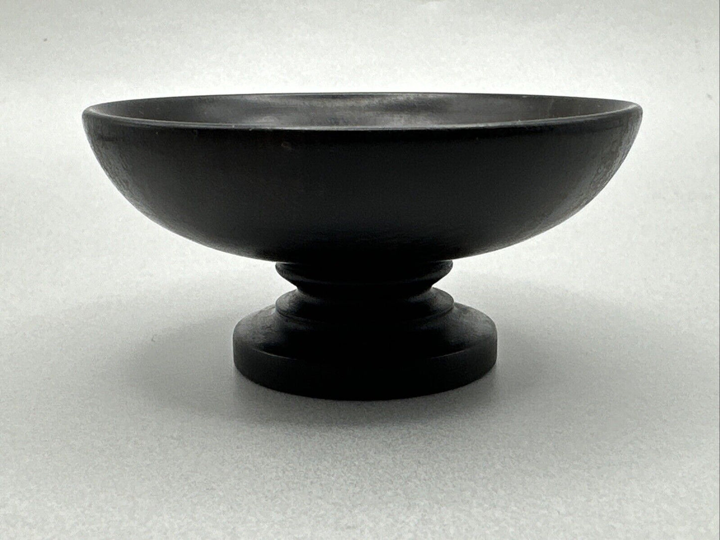 Antique Ebony & Silver Dish - London 1913 H F Daltrey & Co.