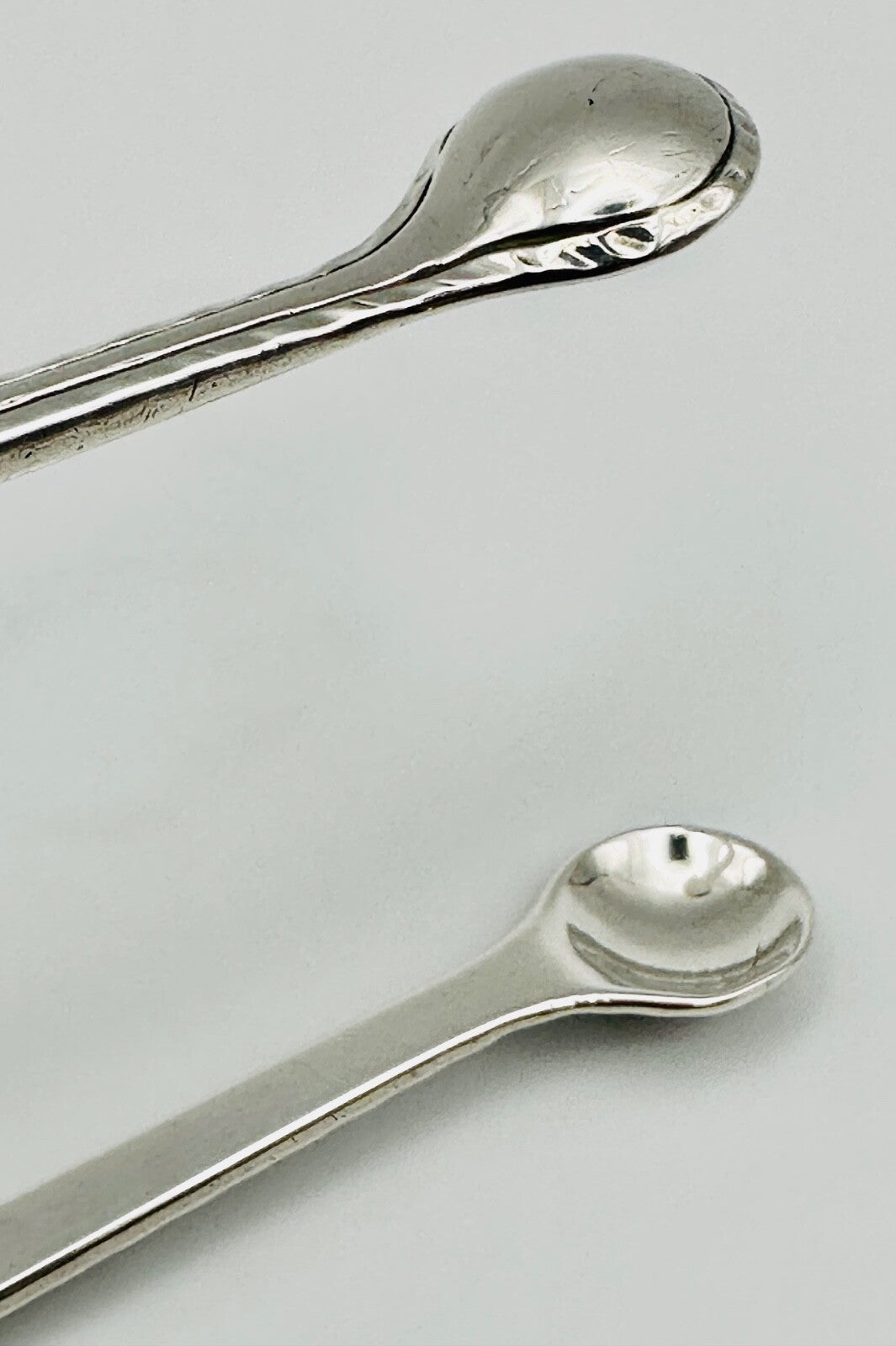 Antique Sterling Silver Sugar Tongs – c.1820–1840