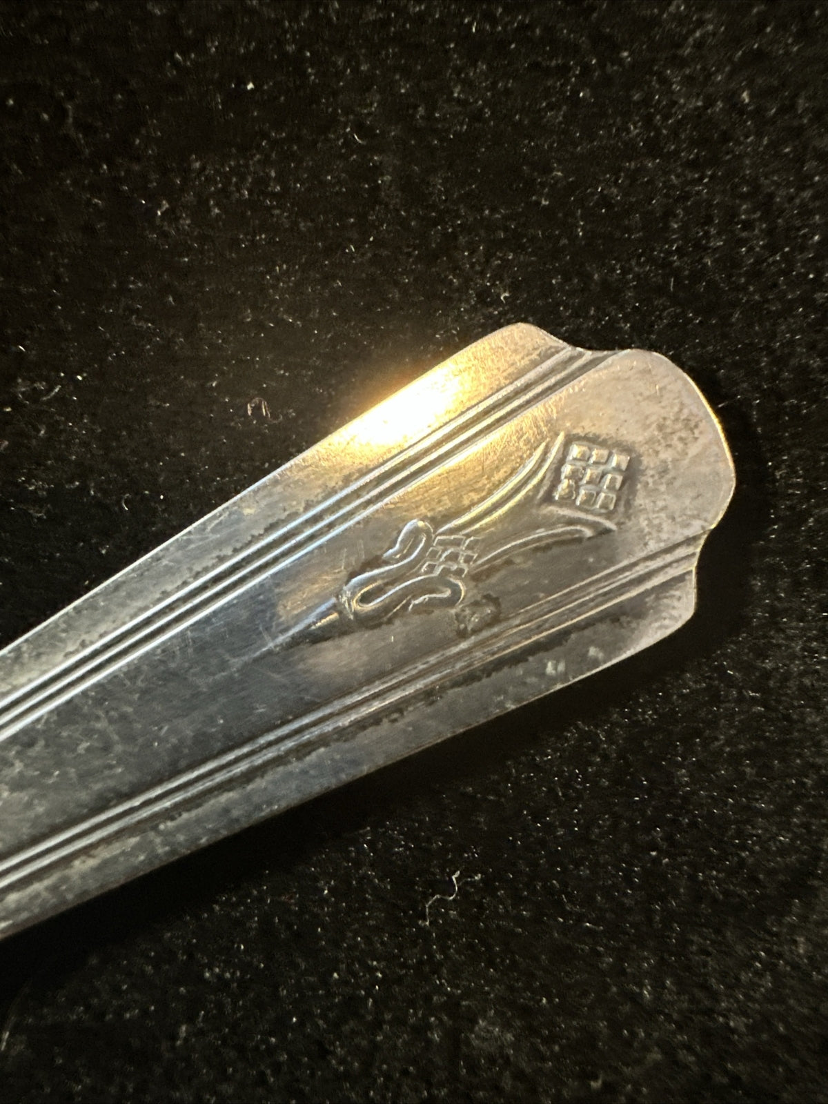 Antique Silver Plated Cake Slice - Coronation 1937 - Dorchester Plate