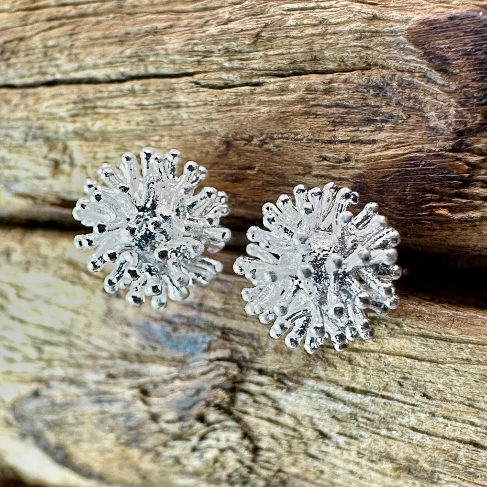 925 Sterling Silver Stud Earrings - Various Designs