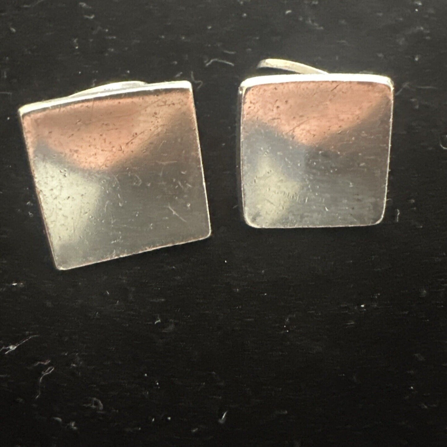 Vintage Swedish Silver Cufflinks - Hallmarked 1969