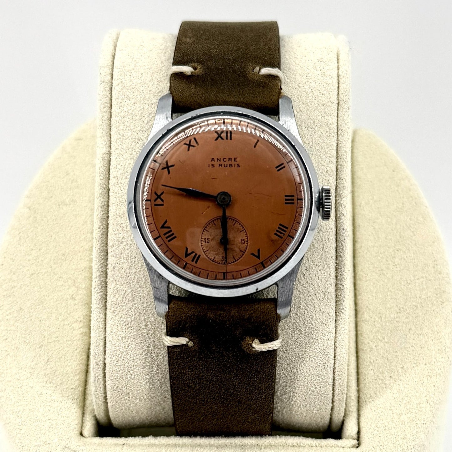 Vintage Swiss Wristwatch – “Ancre 15 Rubis” – AS 1002 / 984 - c.1940s - Working