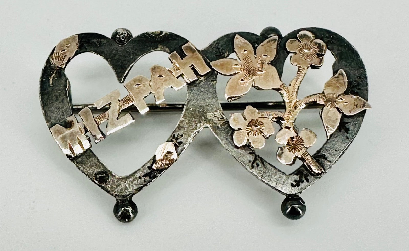 Antique Silver Mizpah Brooch – Birmingham 1922, Richard John Wakefield