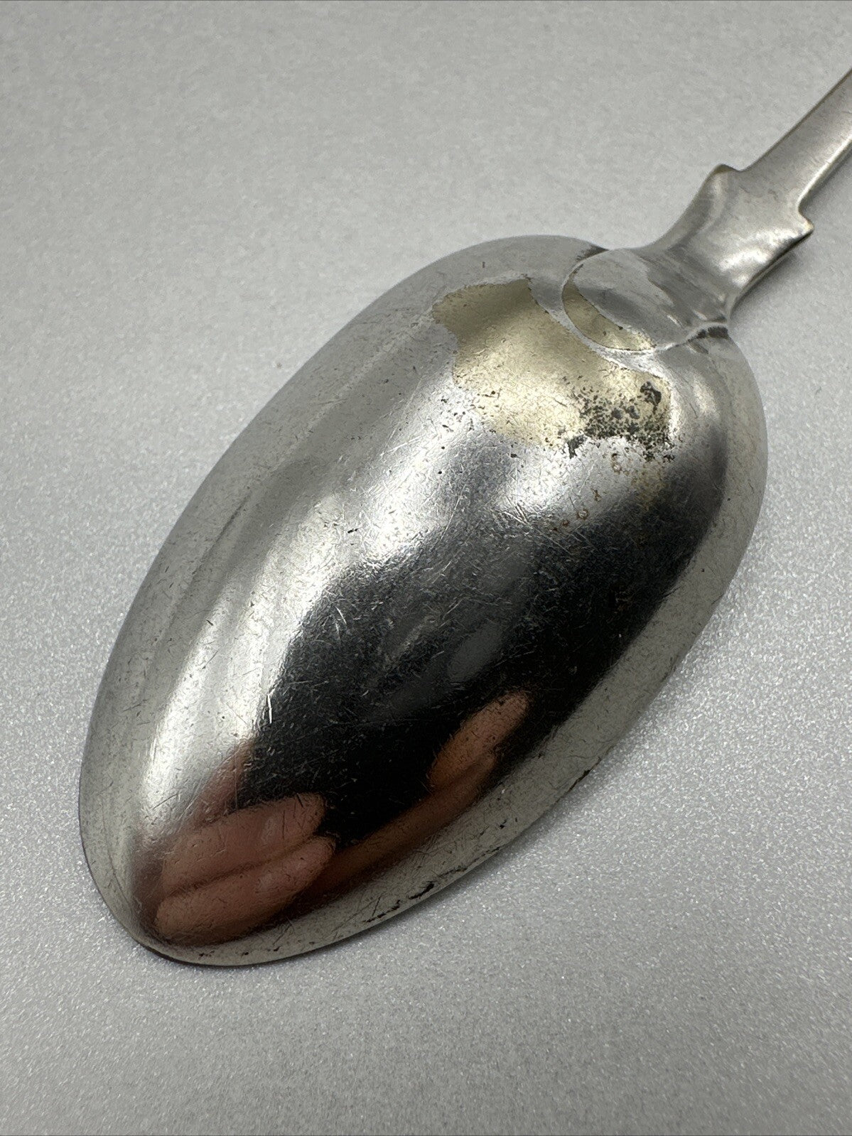 Antique Silver Plated Spoon - Deykin & Sons
