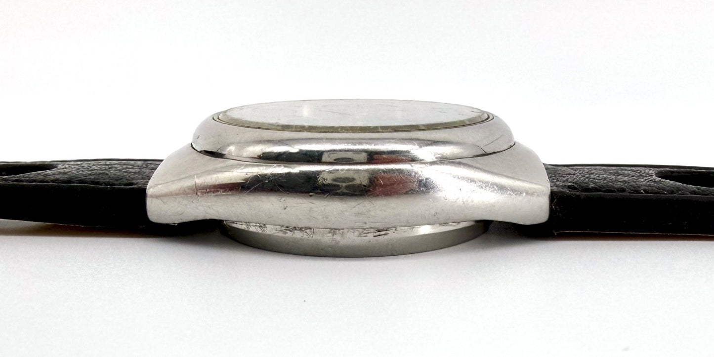 Vintage Tissot Seastar Quartz Watch 2030 Movement – Blue Dial – 1970s