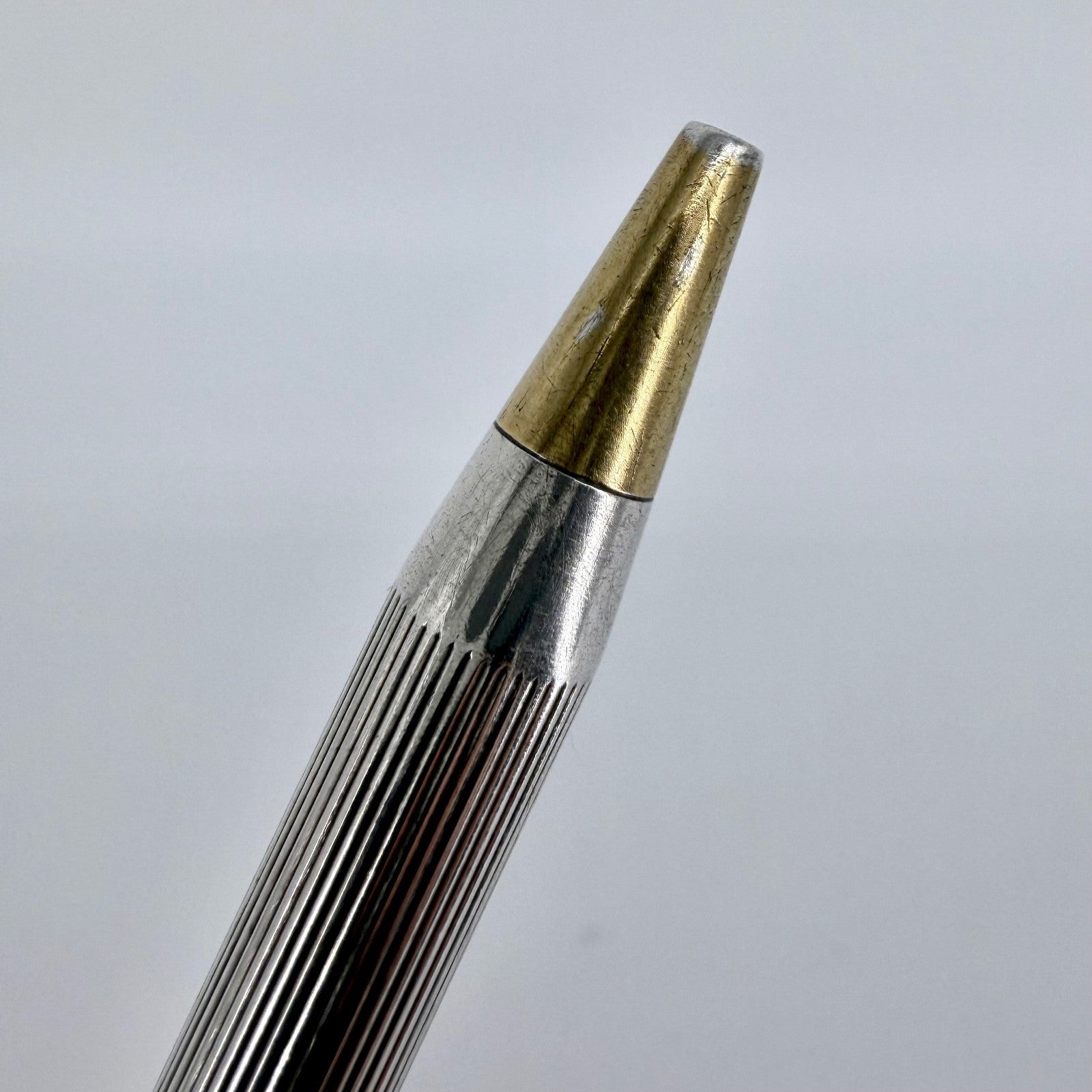 Sheaffer Sterling Silver Ballpoint Pen – London Import 1992 – USA Made