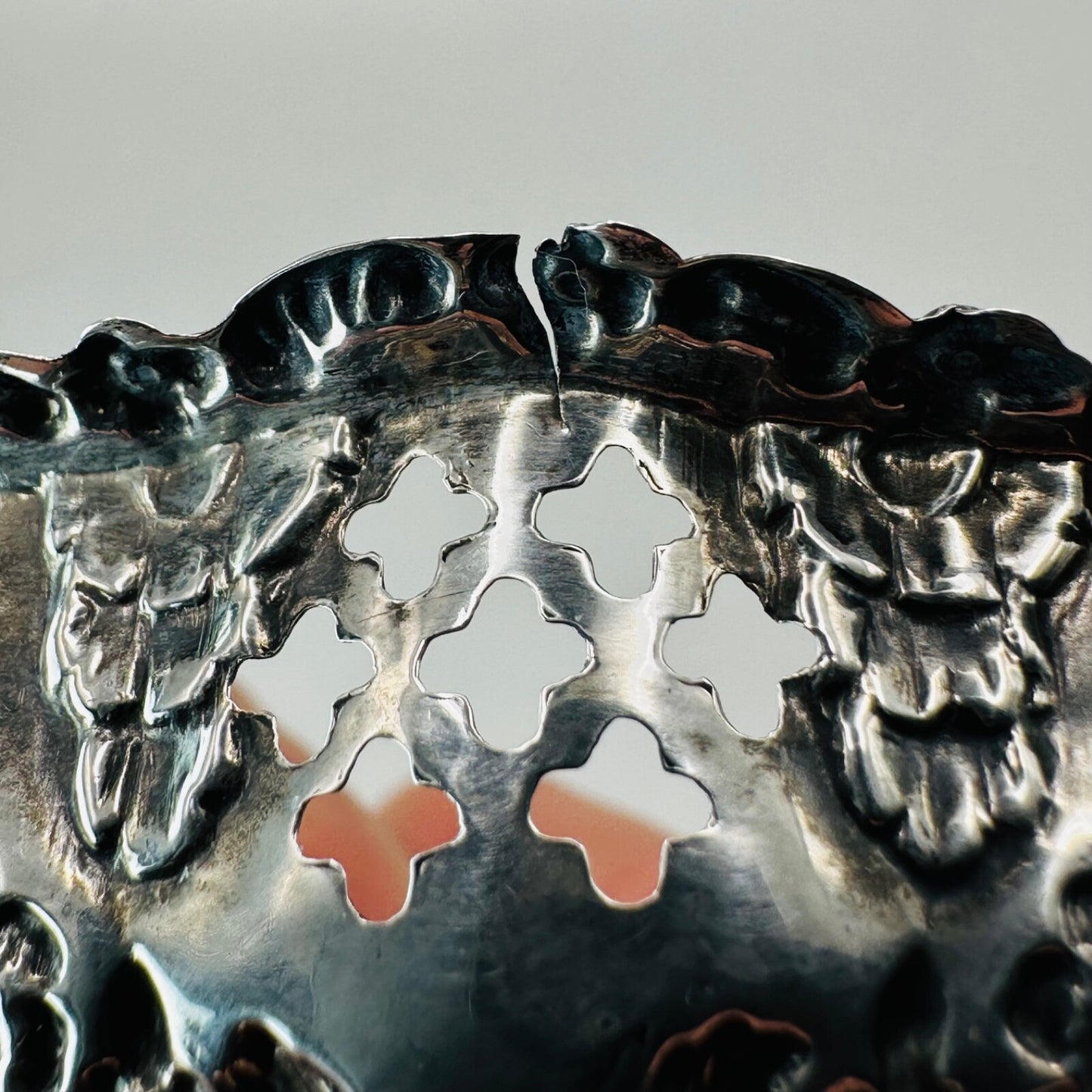 Pair of Antique Silver Trinket Dishes - Birmingham 1901 by William Devenport
