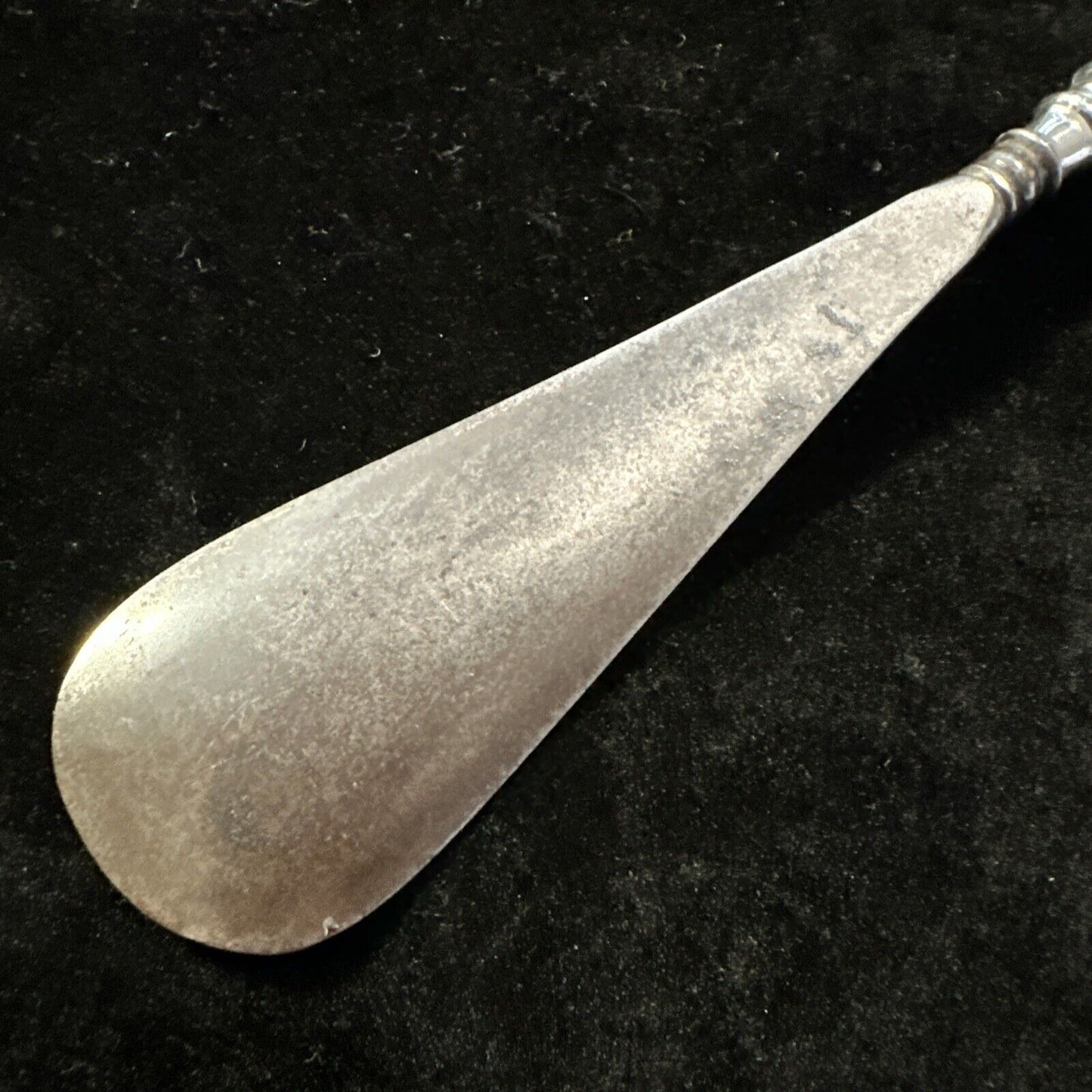 Antique Silver Handled Shoe Horn - Birmingham 1904 Joseph Gloster